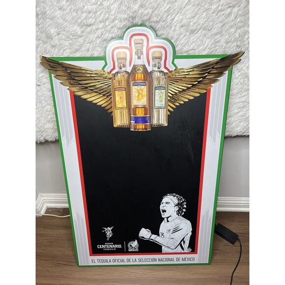 Centenario Tequila Mexico Team Memo Ochoa Soccer World Cup Large Chalkboard RARE - Picture 1 of 13